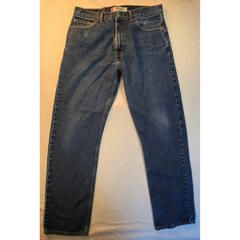 Vintage Y2K Levi's 505 Denim Jeans Size 34x32 Regular Fit